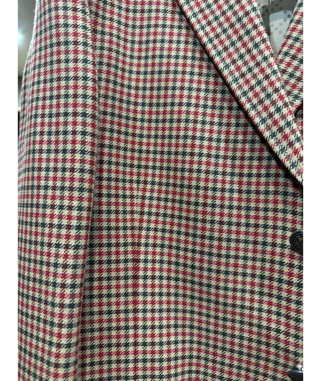 GUCCI Бежевый хлопковый пиджак, фото 3