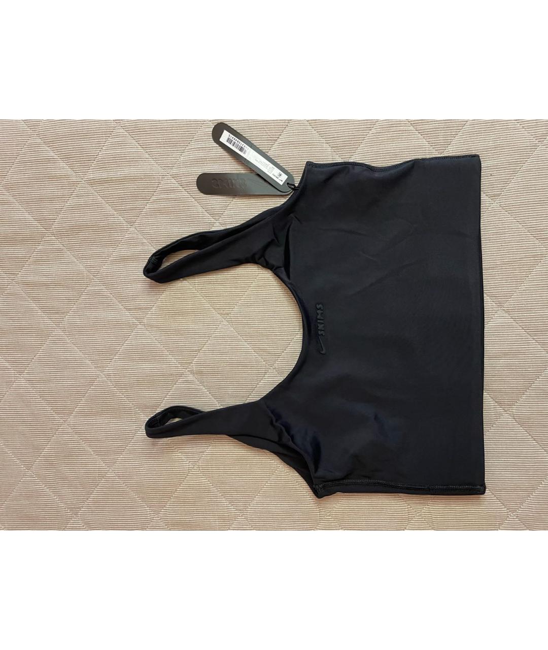 SKIMS Черная полиамидовая майка, фото 2