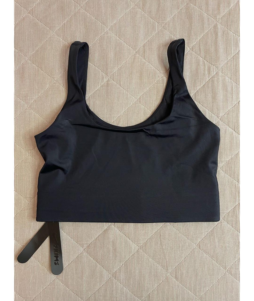 SKIMS Черная полиамидовая майка, фото 7