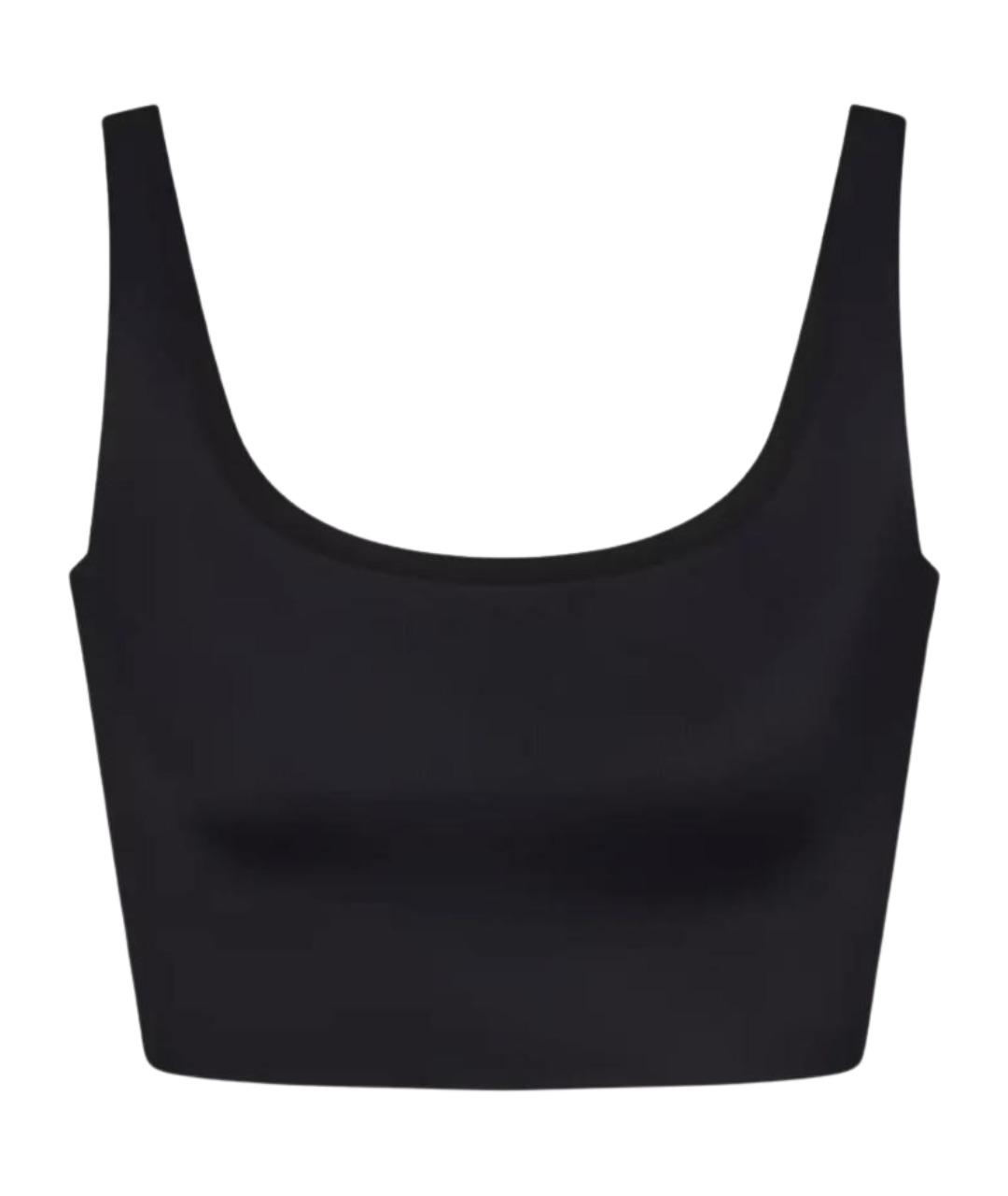 SKIMS Черная полиамидовая майка, фото 1