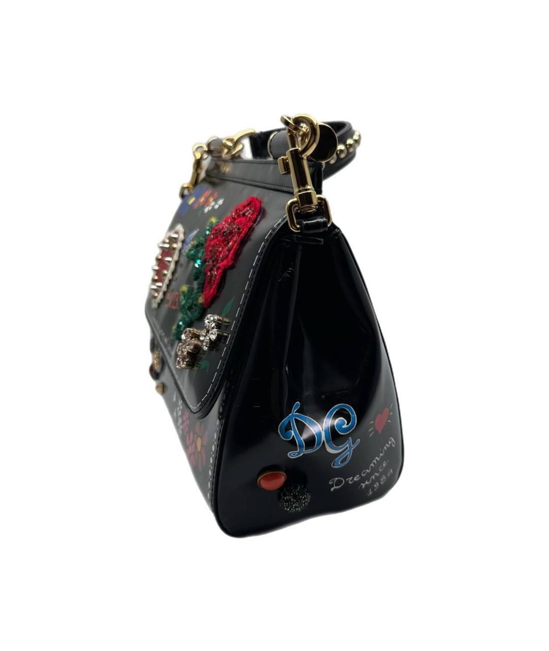 DOLCE&GABBANA Мульти кожаная сумка с короткими ручками, фото 2