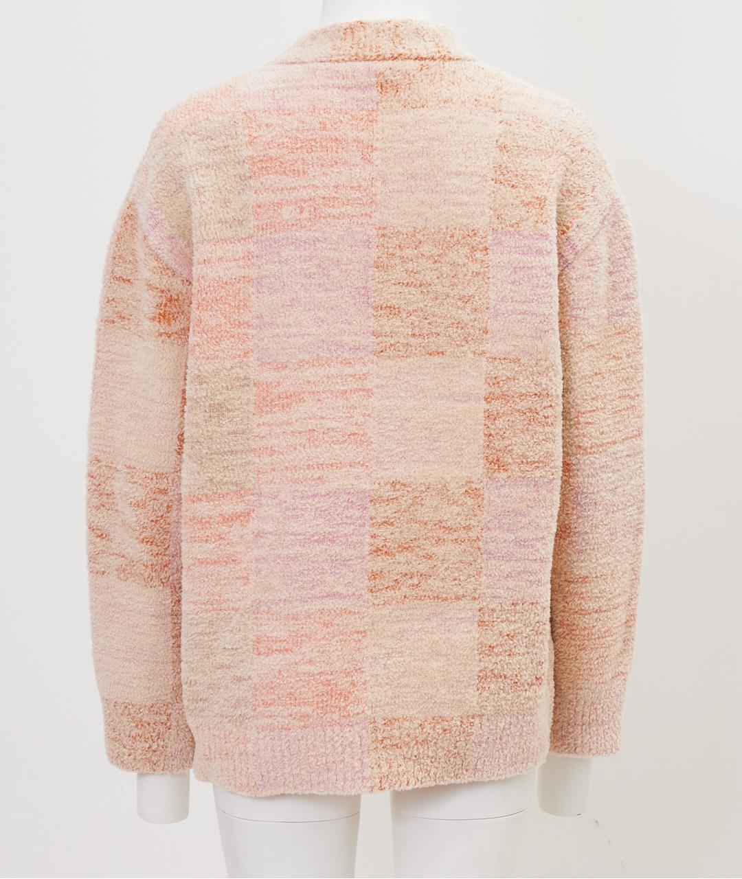 CHANEL Оранжевый хлопковый кардиган, фото 2