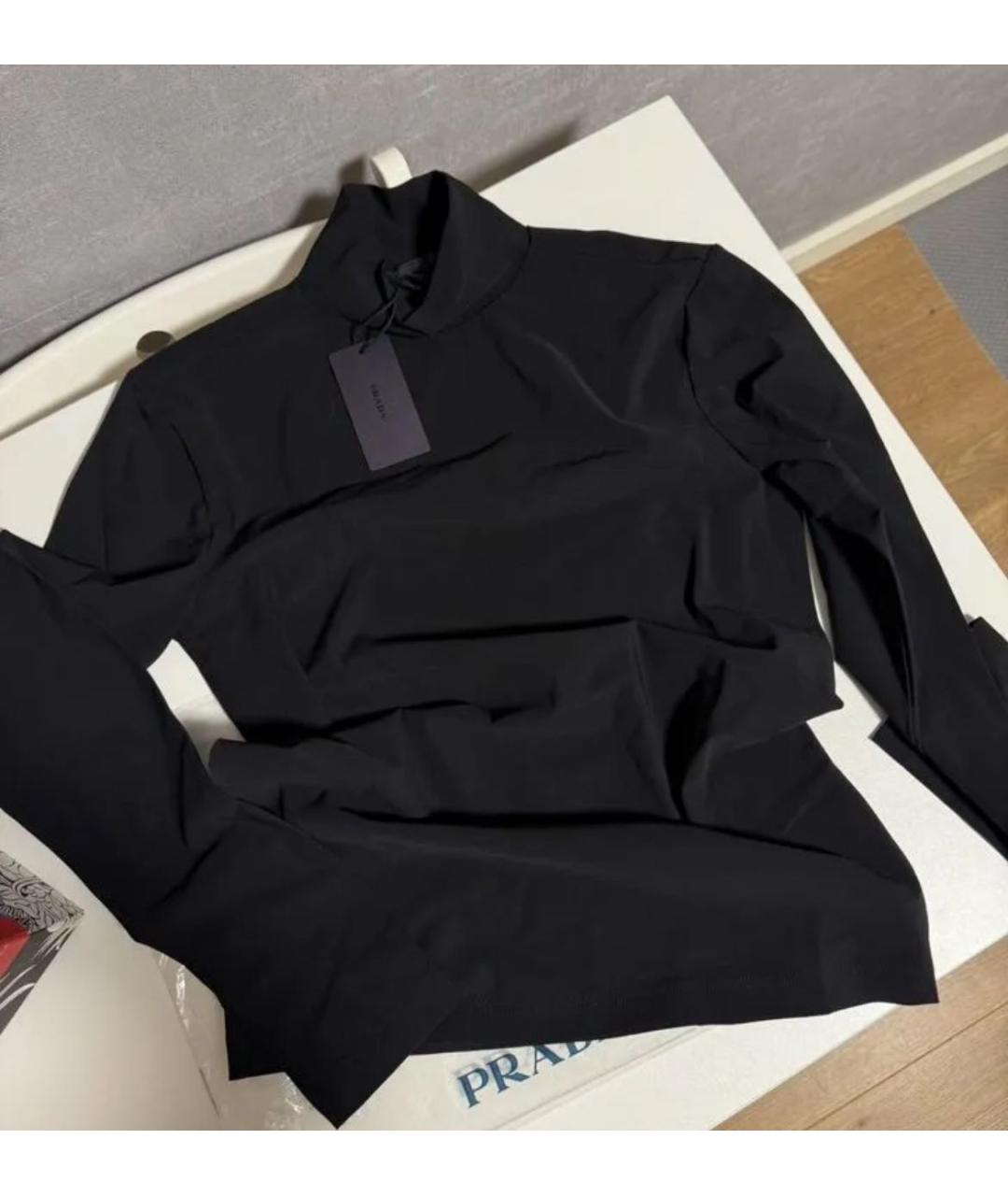 PRADA Черная водолазка, фото 2