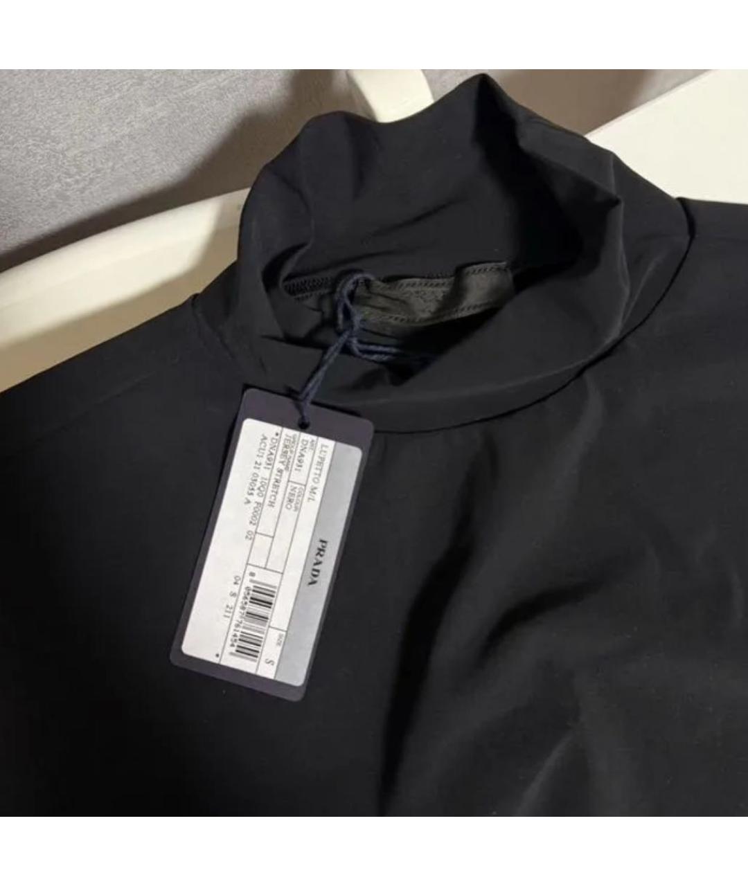 PRADA Черная водолазка, фото 3