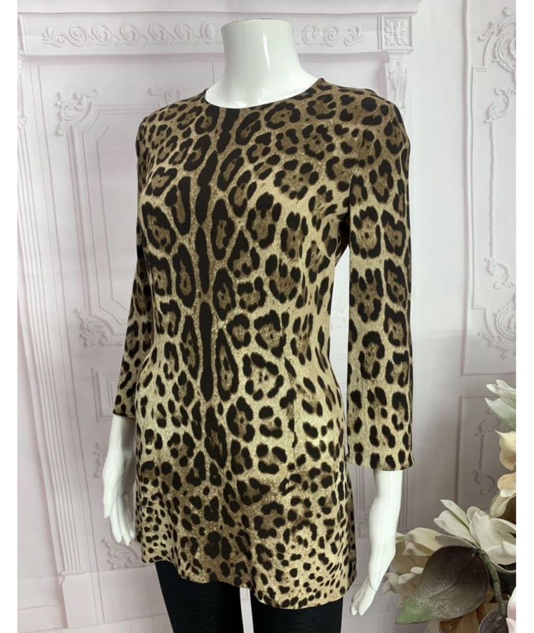 DOLCE&GABBANA Мульти вискозная блузы, фото 7