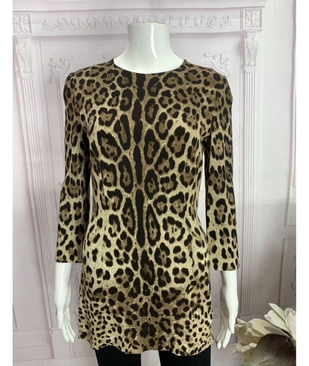 DOLCE&GABBANA Мульти вискозная блузы, фото 5