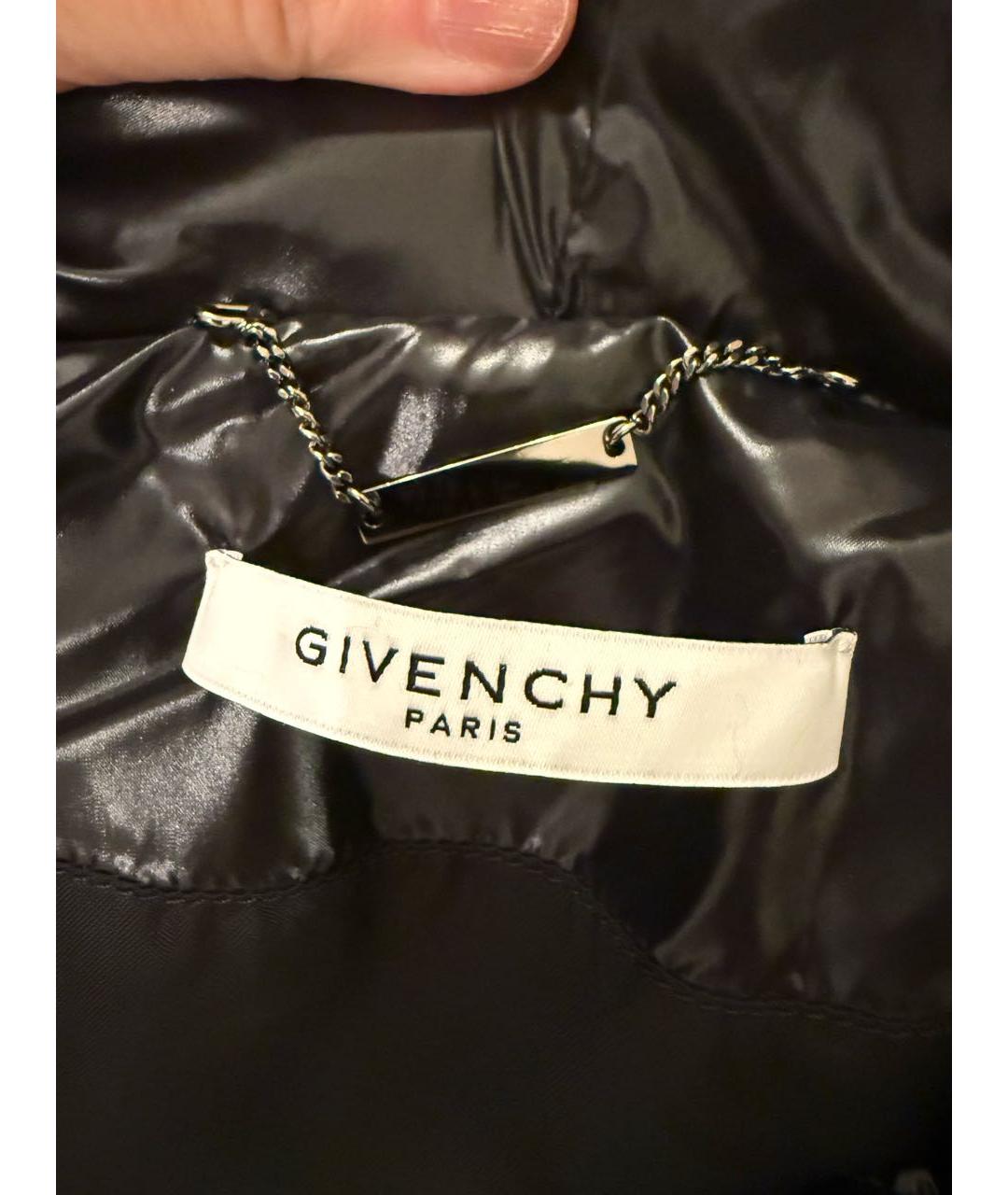 GIVENCHY Черная полиамидовая куртка, фото 2