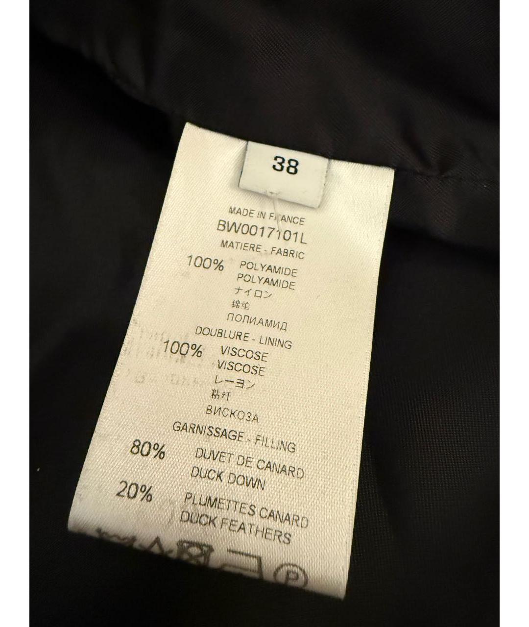 GIVENCHY Черная полиамидовая куртка, фото 4