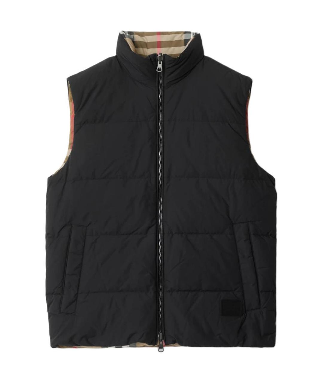 BURBERRY Черный жилет, фото 1
