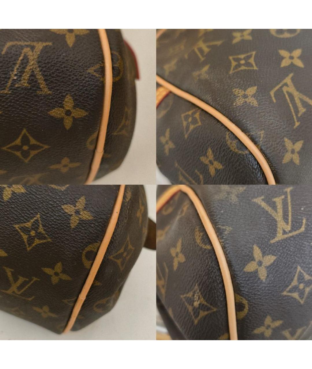 LOUIS VUITTON Коричневая сумка с короткими ручками, фото 9