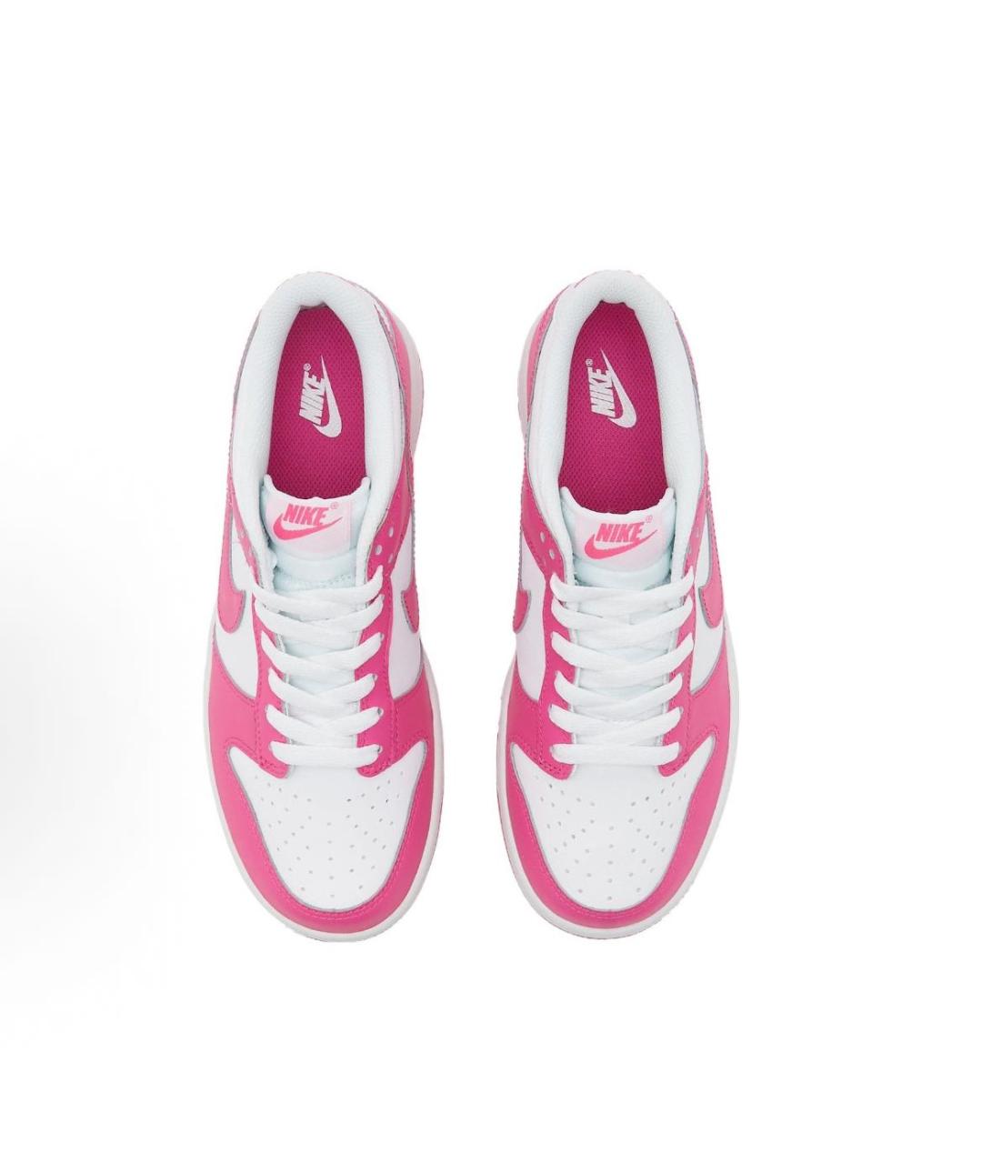 NIKE Розовые кожаные кроссовки, фото 3