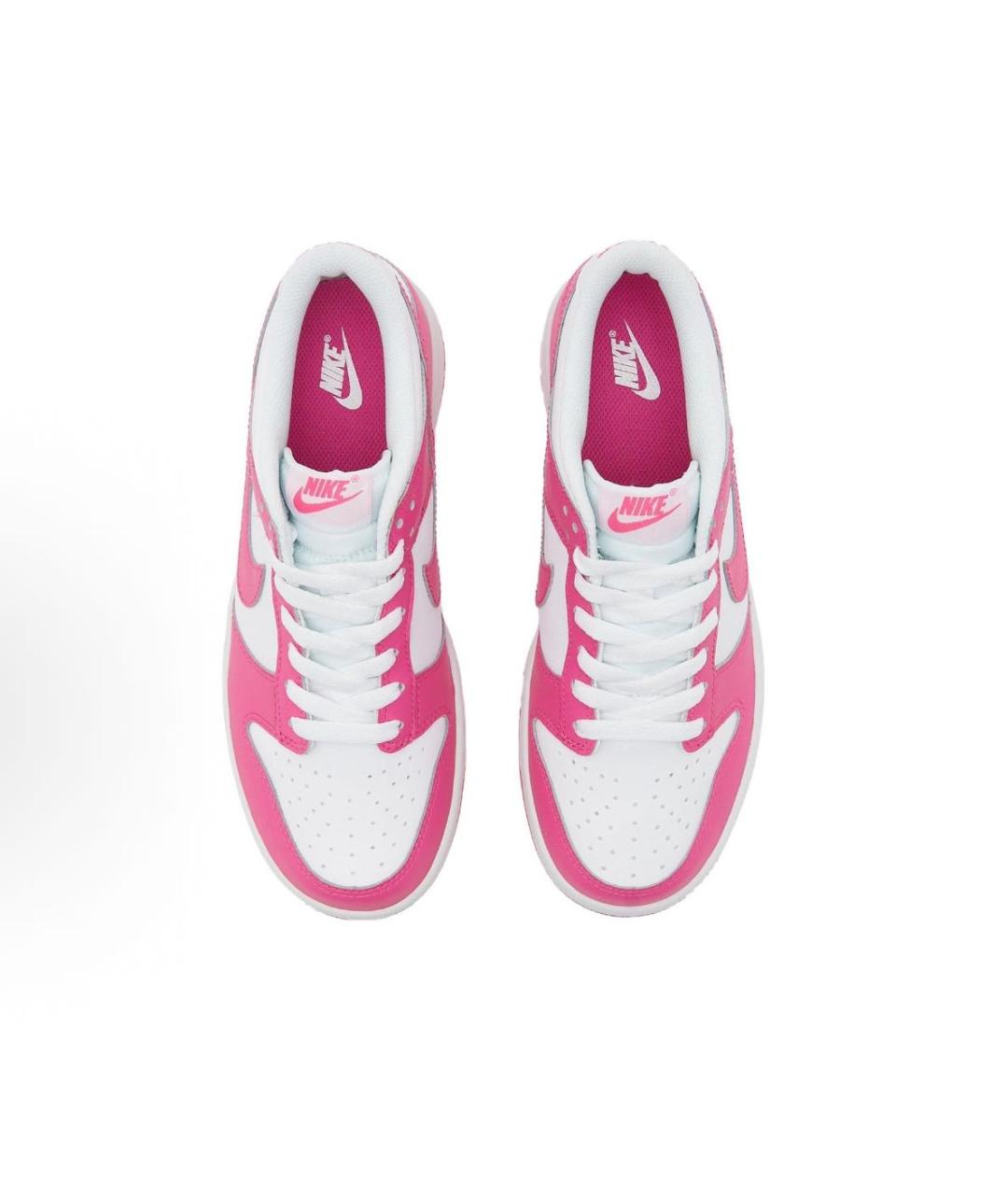 NIKE Розовые кожаные кроссовки, фото 3