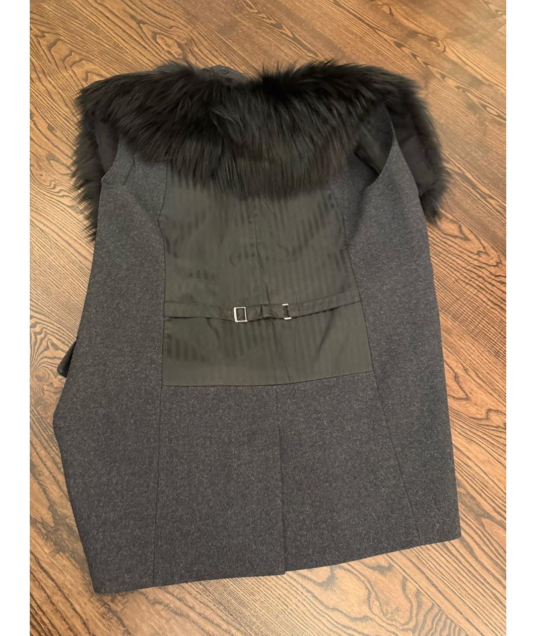 DOLCE&GABBANA Серый шерстяной жилет, фото 6