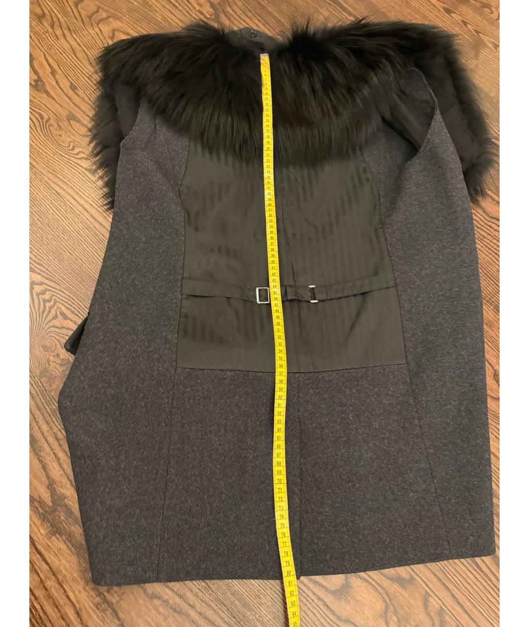 DOLCE&GABBANA Серый шерстяной жилет, фото 5