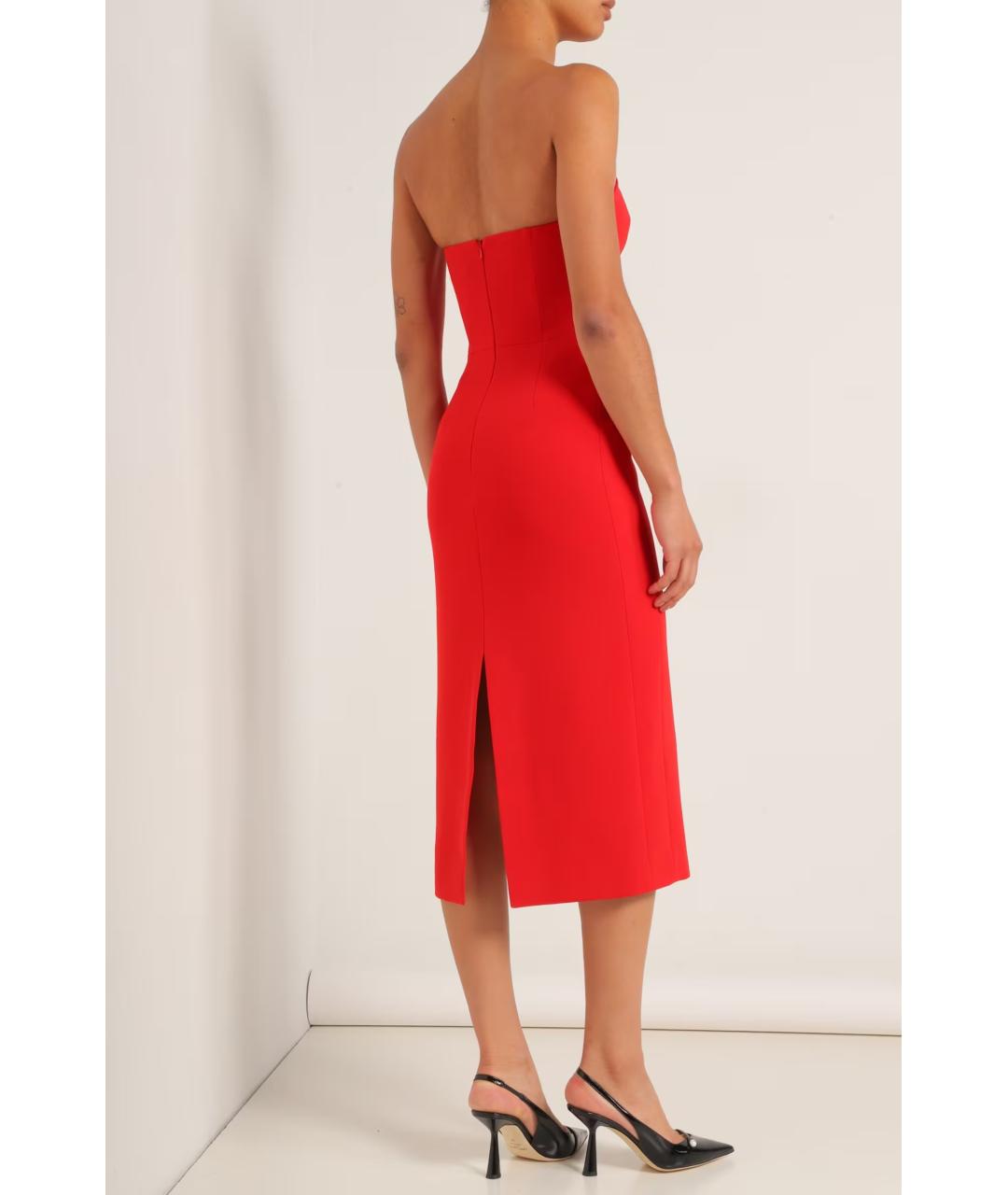 DAVID KOMA Красное коктейльное платье, фото 7