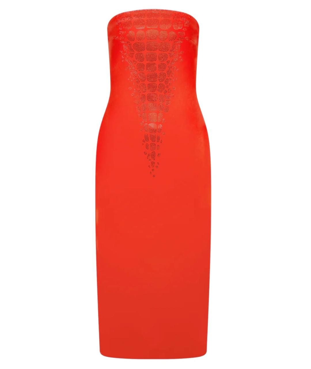 DAVID KOMA Красное коктейльное платье, фото 1