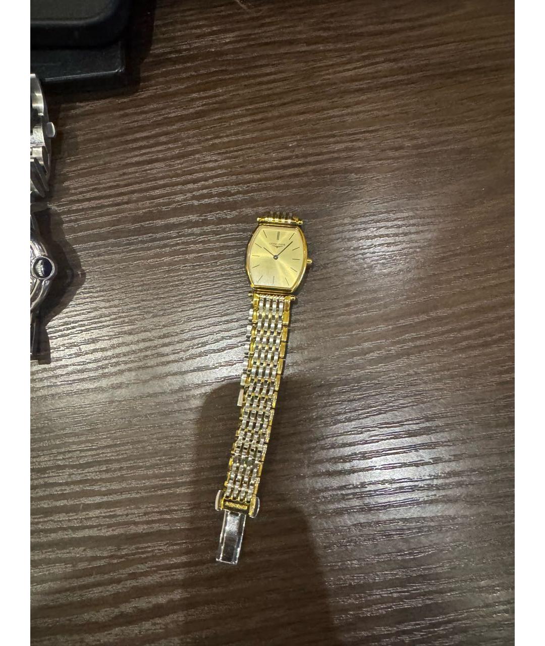 LONGINES Золотые металлические часы, фото 4