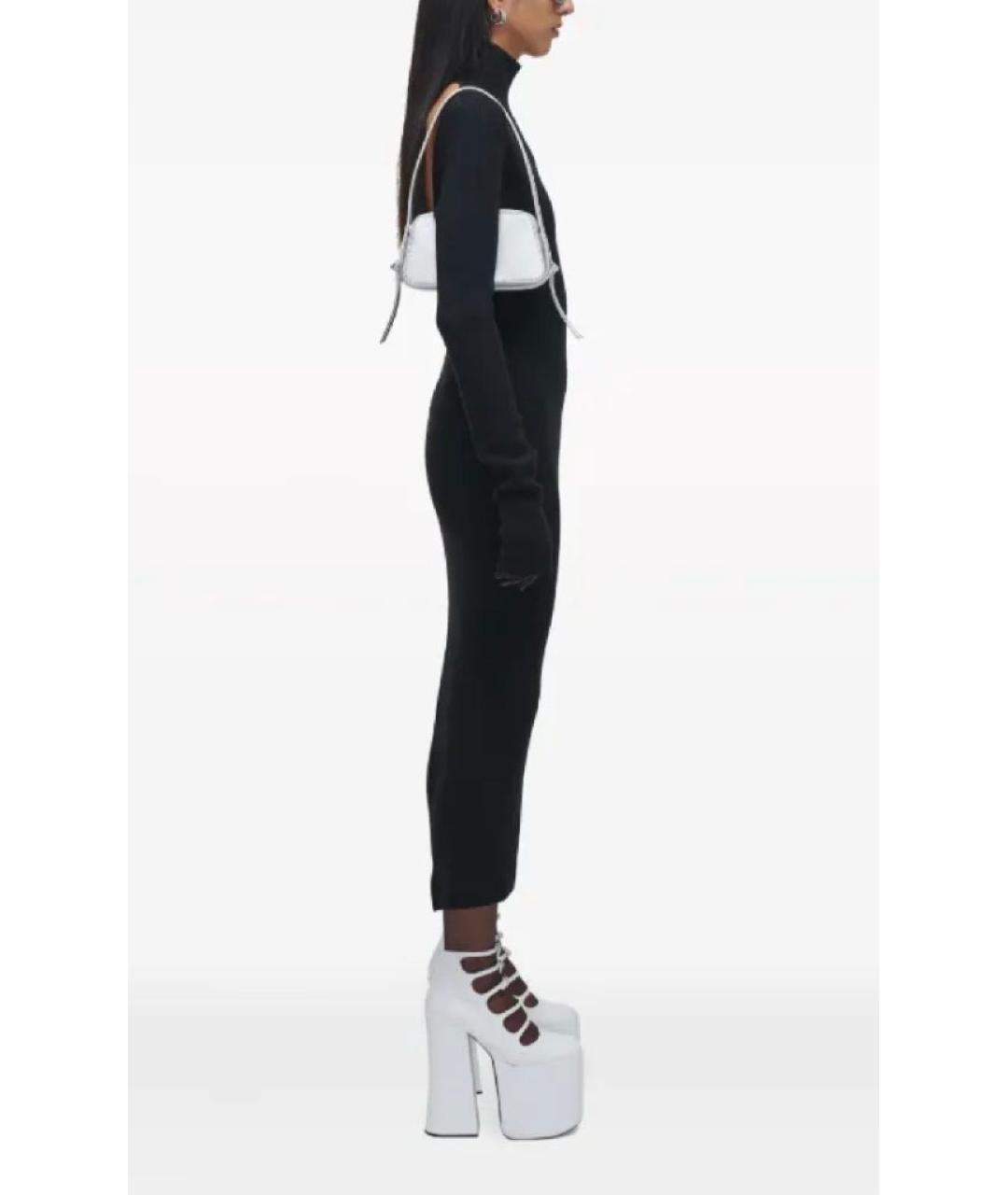 MARC JACOBS Серебряная кожаная сумка через плечо, фото 5