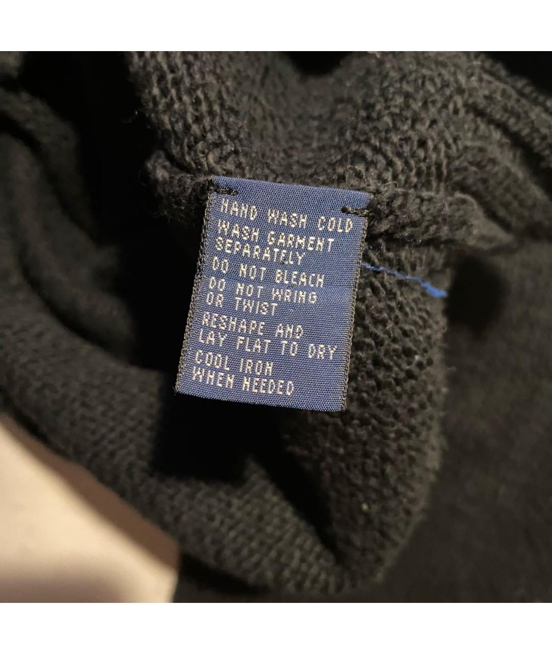 POLO RALPH LAUREN Черный хлопковый джемпер / свитер, фото 3