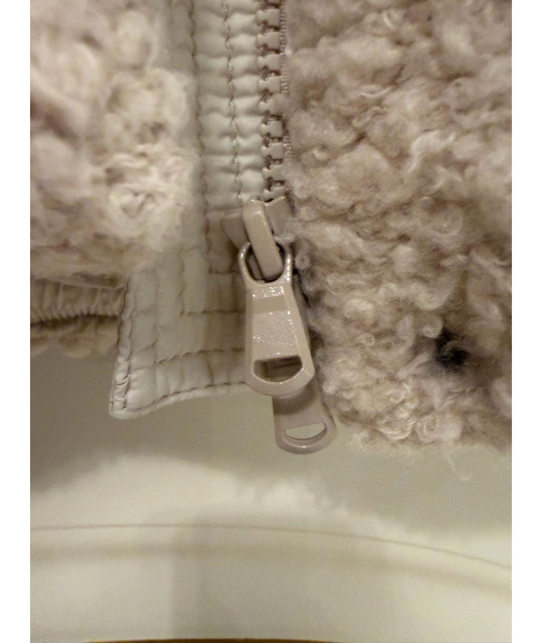 BRUNELLO CUCINELLI Бежевая шерстяная куртка, фото 7