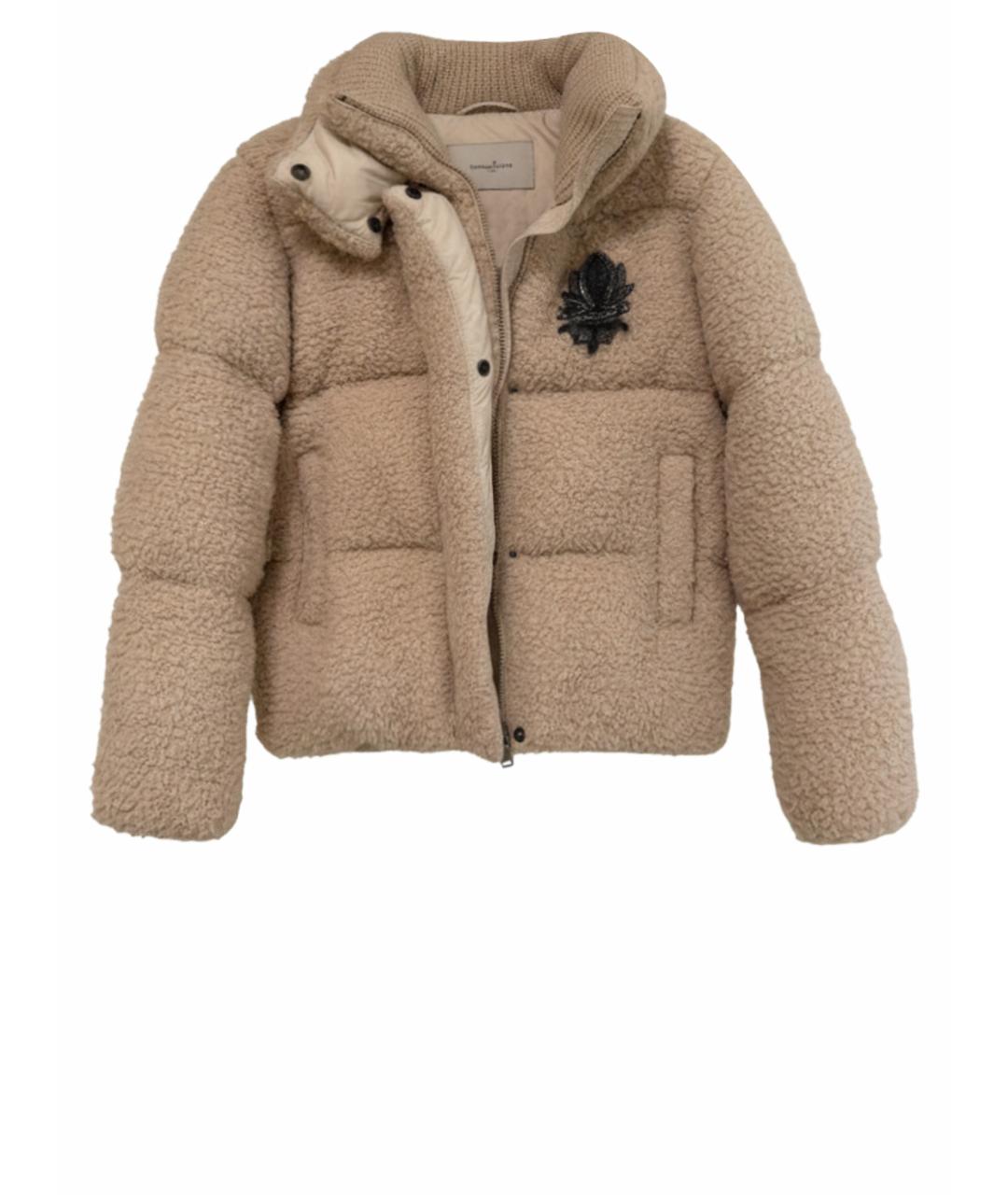 BRUNELLO CUCINELLI Бежевая шерстяная куртка, фото 1