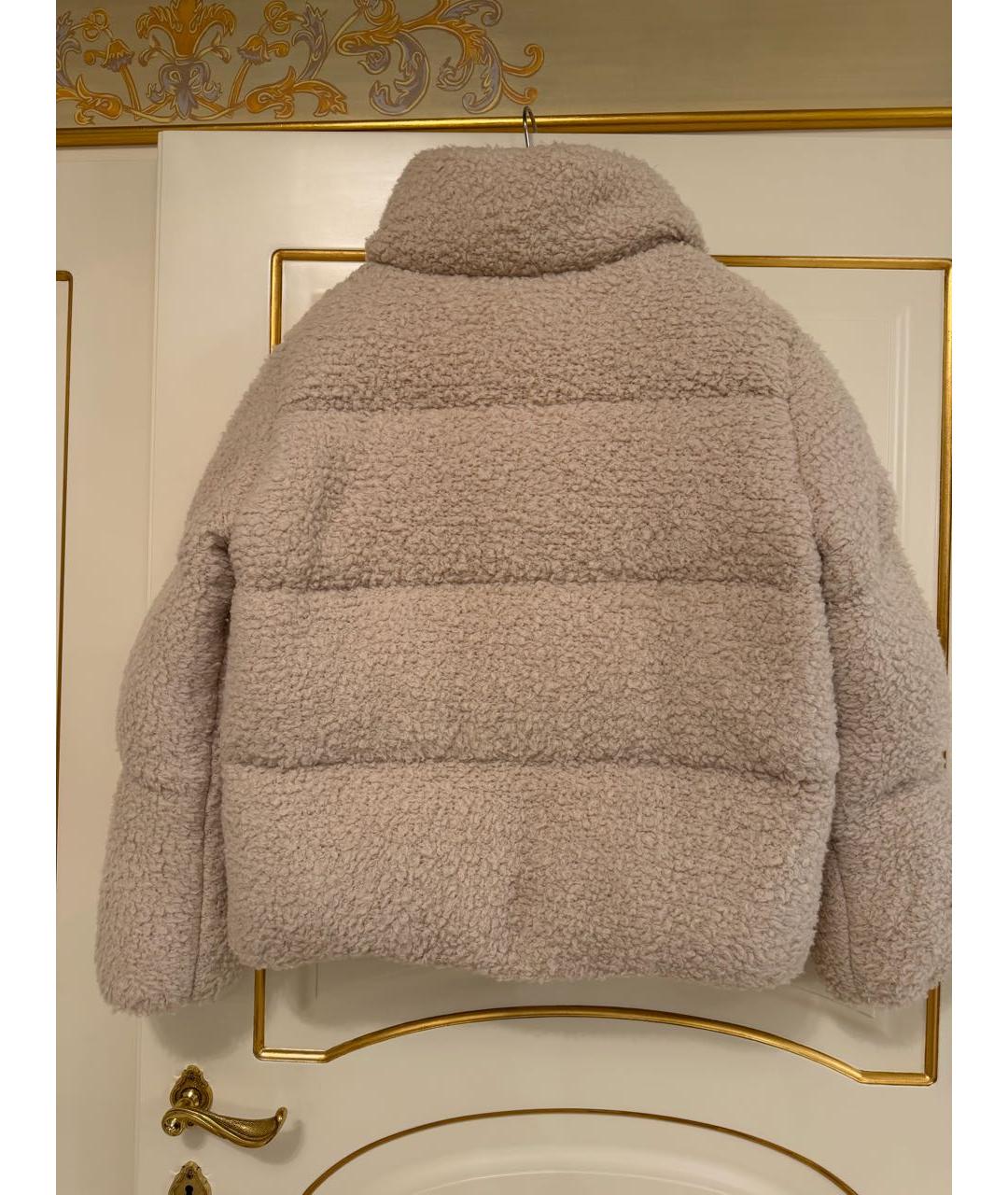 BRUNELLO CUCINELLI Бежевая шерстяная куртка, фото 4