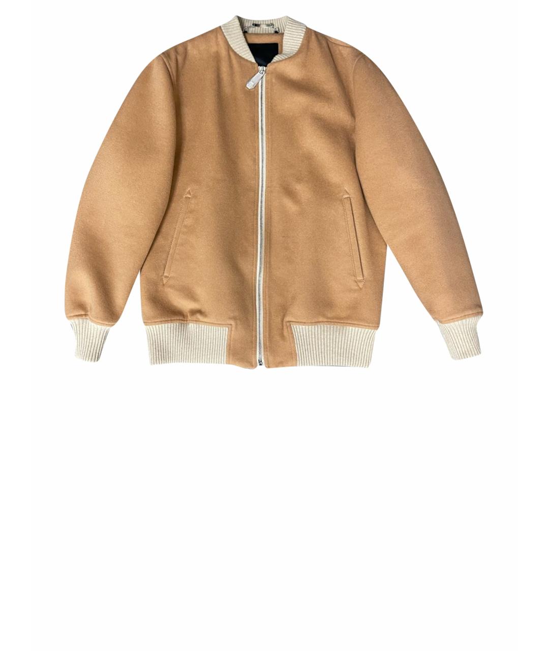 PHILIPP PLEIN Бежевая шерстяная куртка, фото 1