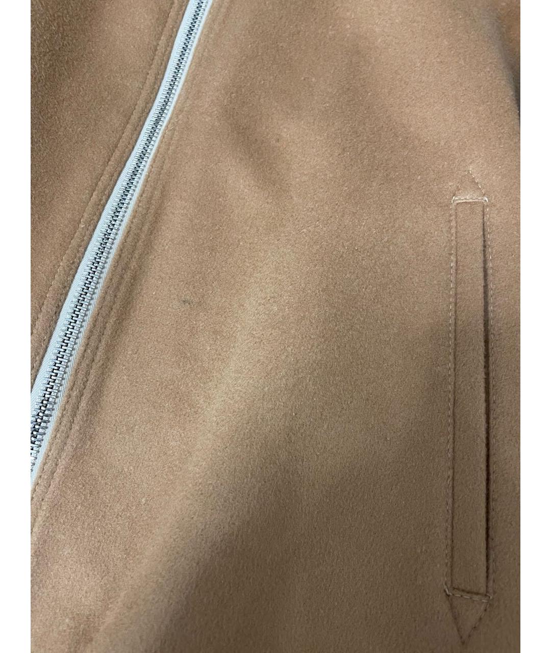 PHILIPP PLEIN Бежевая шерстяная куртка, фото 8