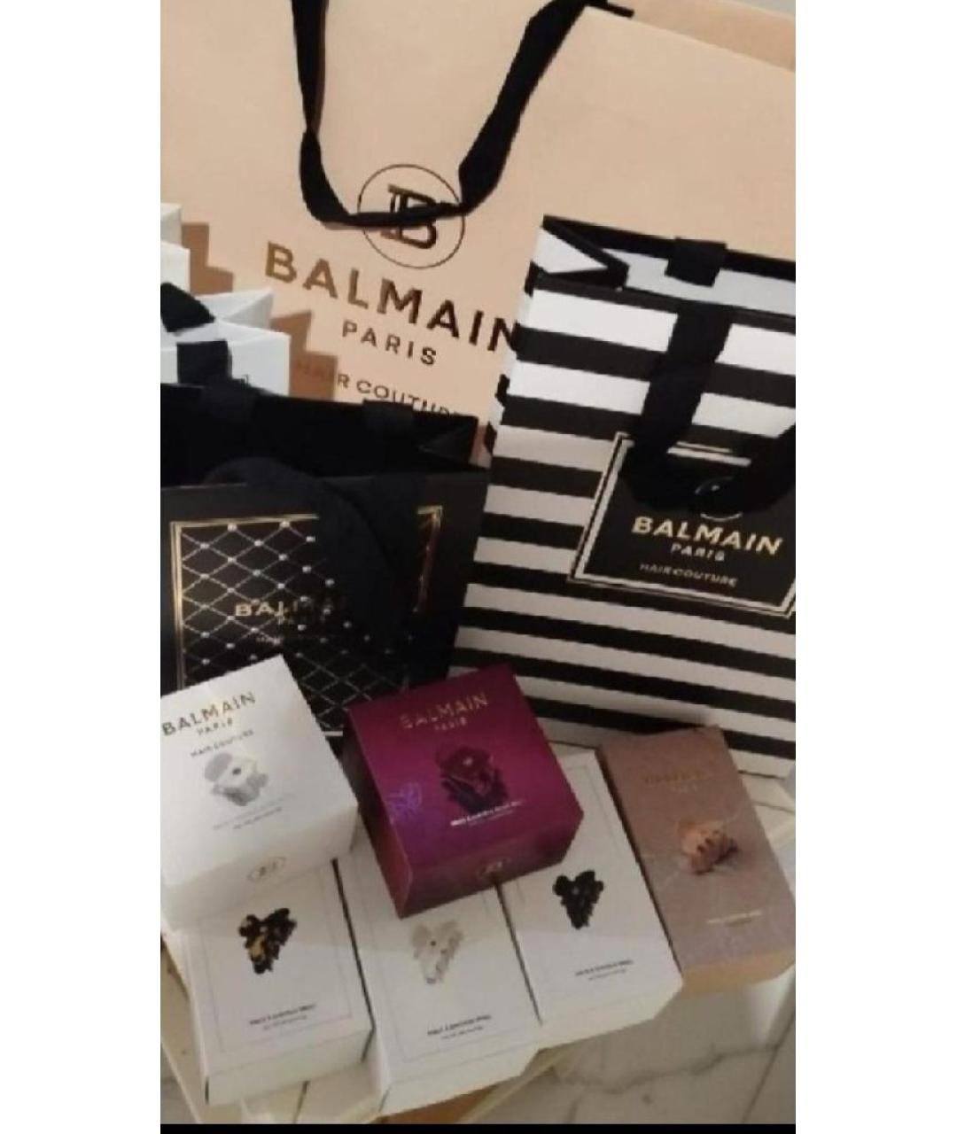 BALMAIN Коричневая заколка, фото 9