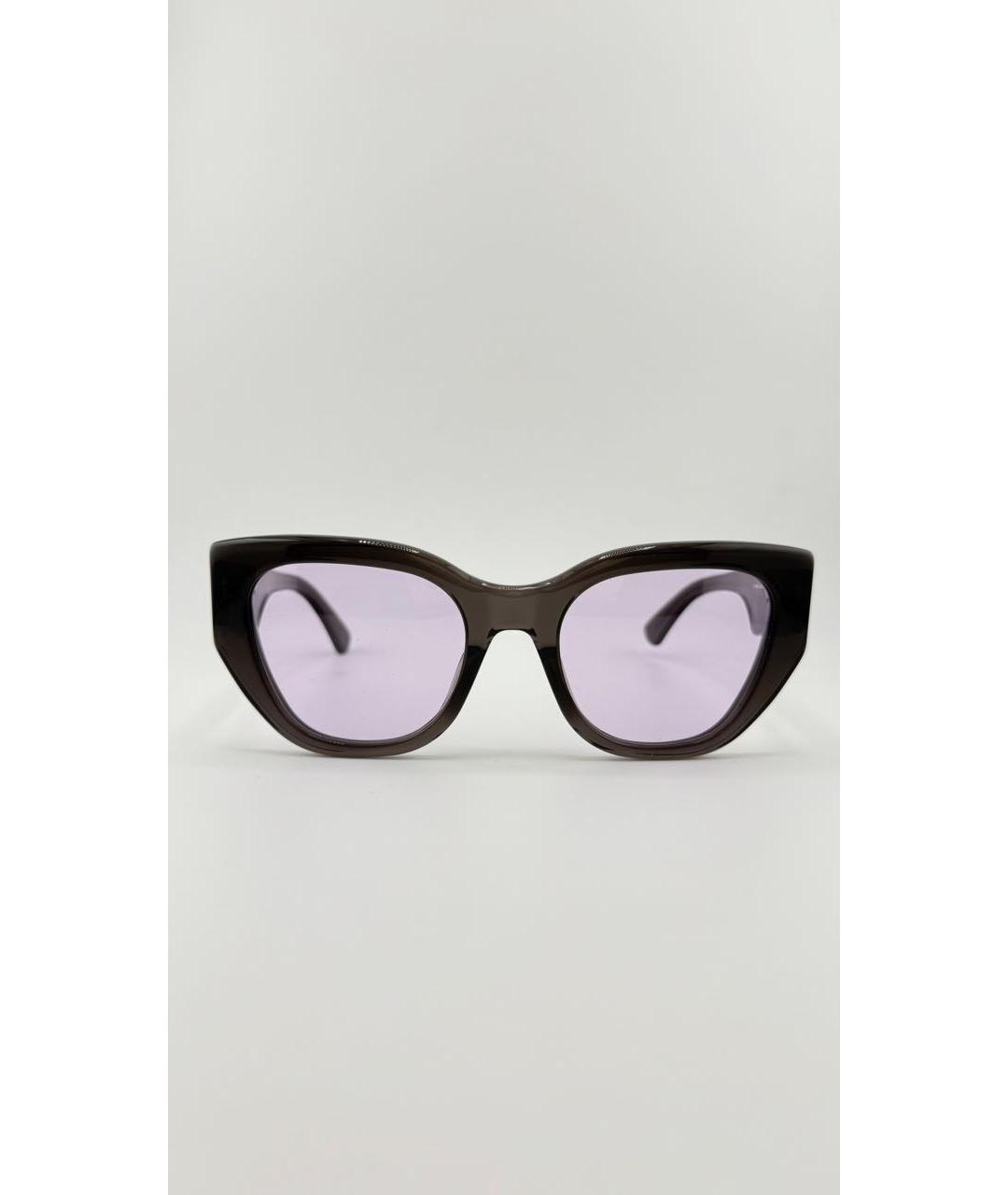 NINA RICCI Фиолетовые пластиковые солнцезащитные очки, фото 4