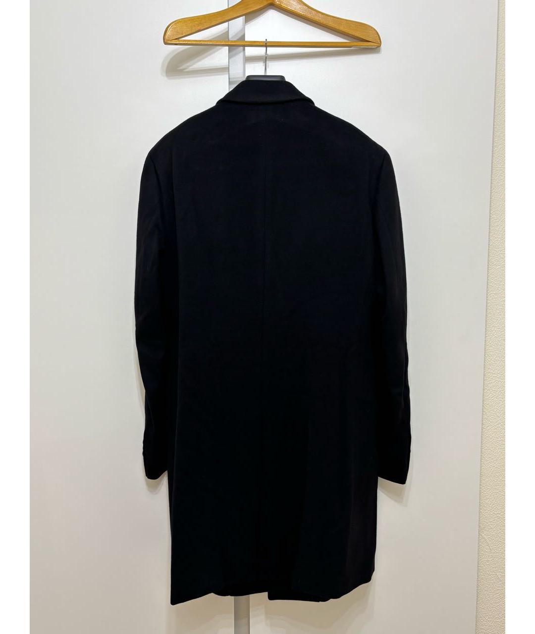 PAL ZILERI Черное шерстяное пальто, фото 2
