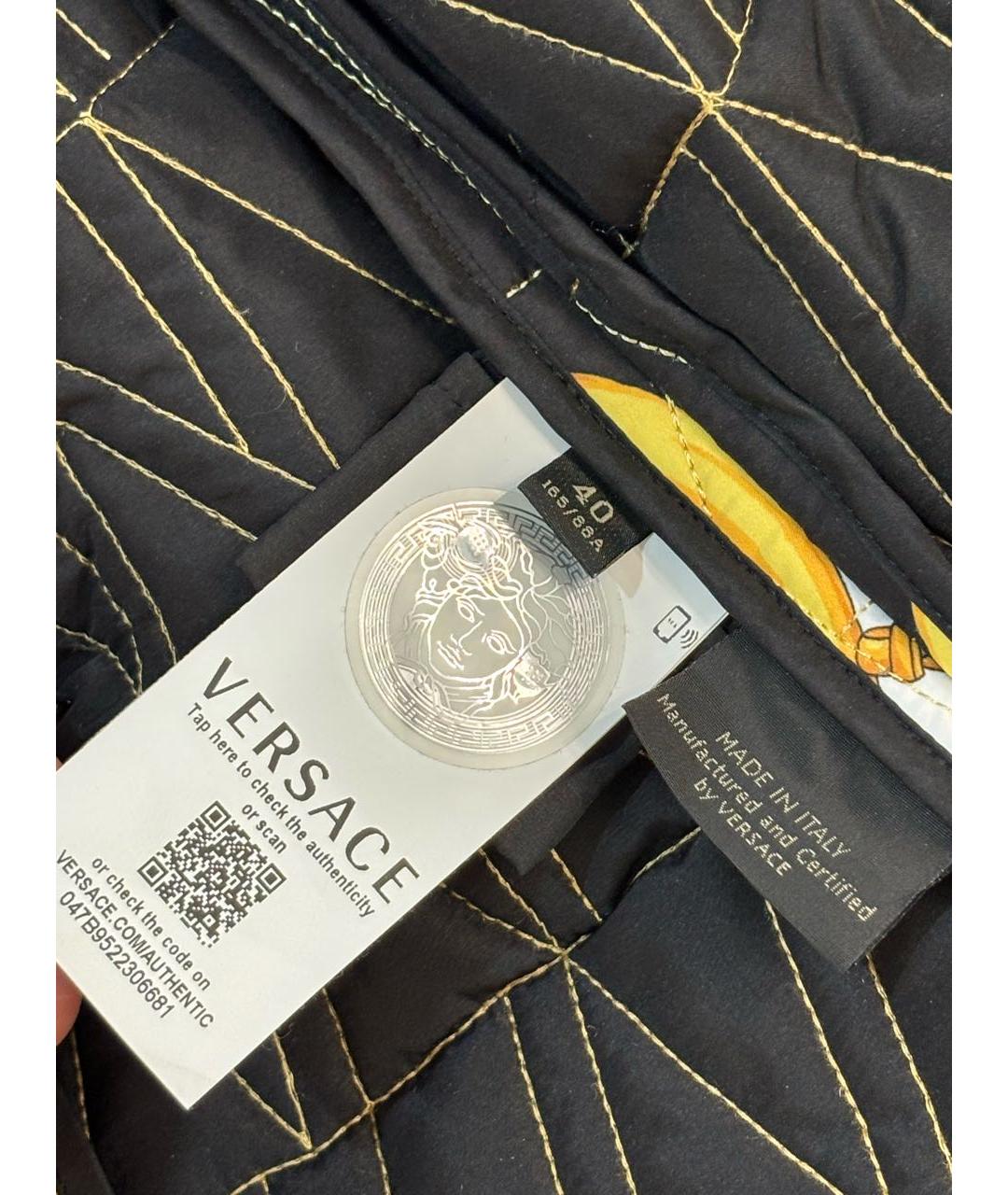 VERSACE Мульти полиэстеровая куртка, фото 4