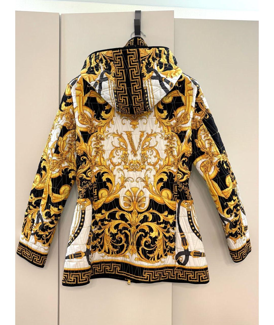 VERSACE Мульти полиэстеровая куртка, фото 2