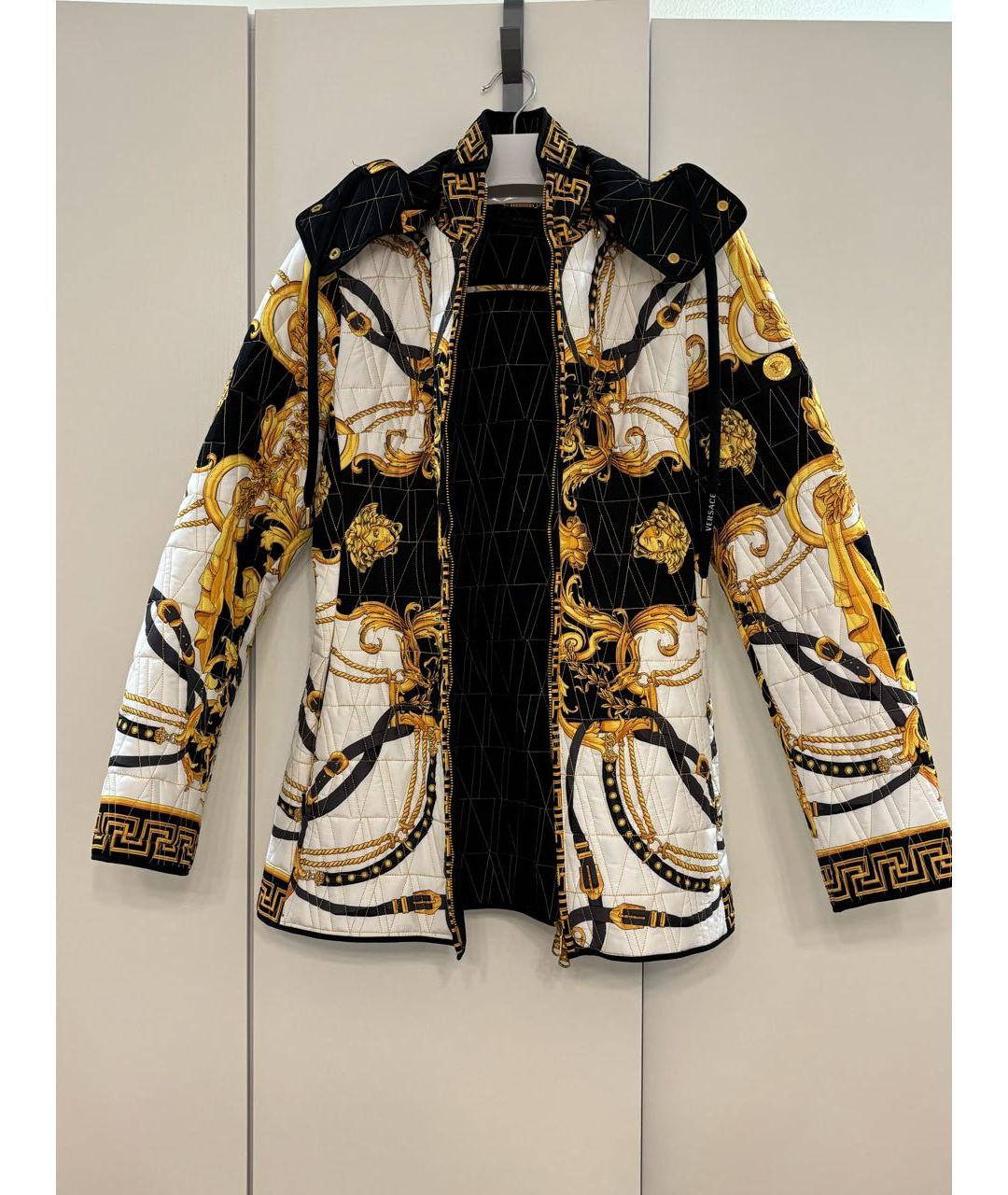 VERSACE Мульти полиэстеровая куртка, фото 5