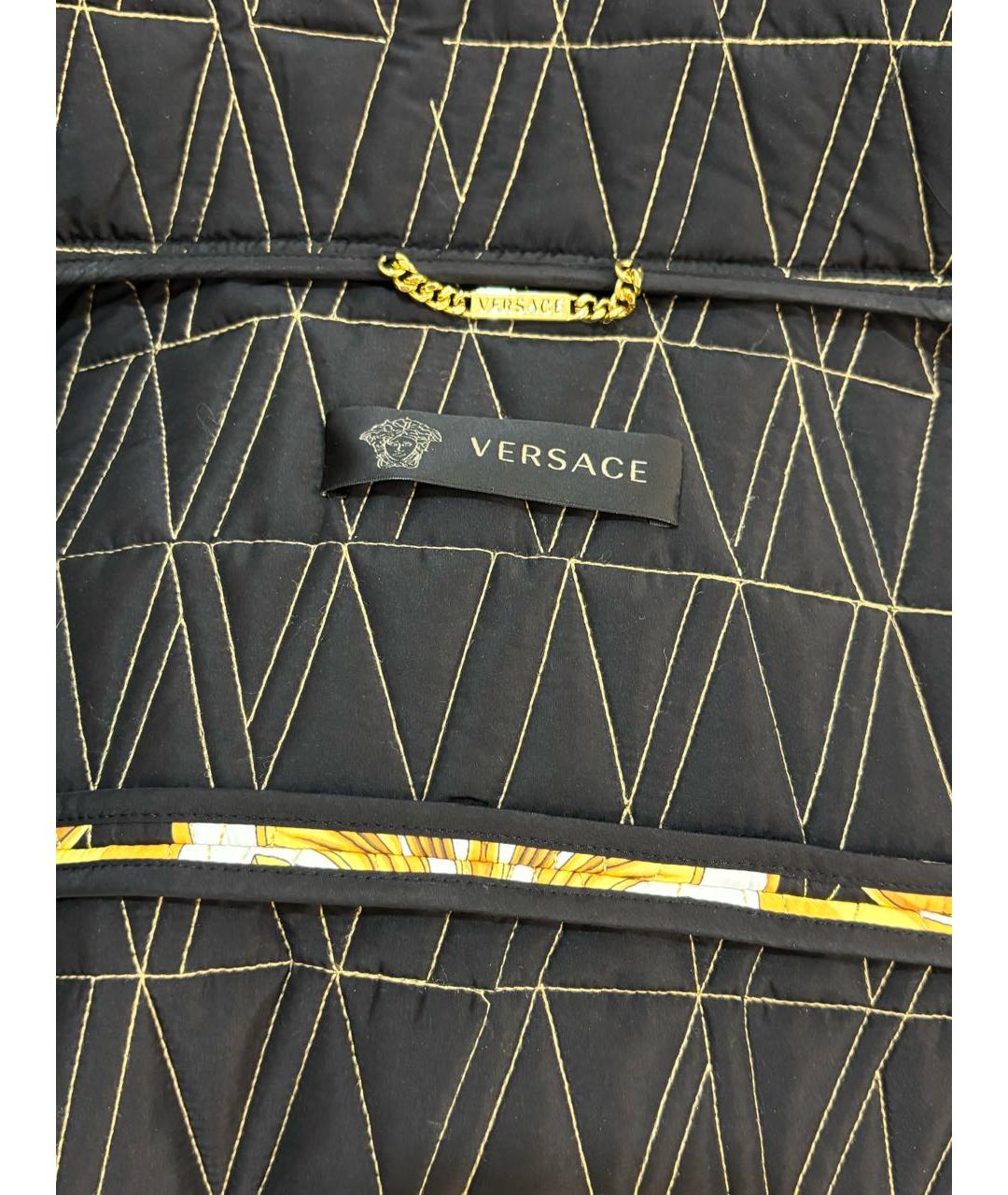 VERSACE Мульти полиэстеровая куртка, фото 3