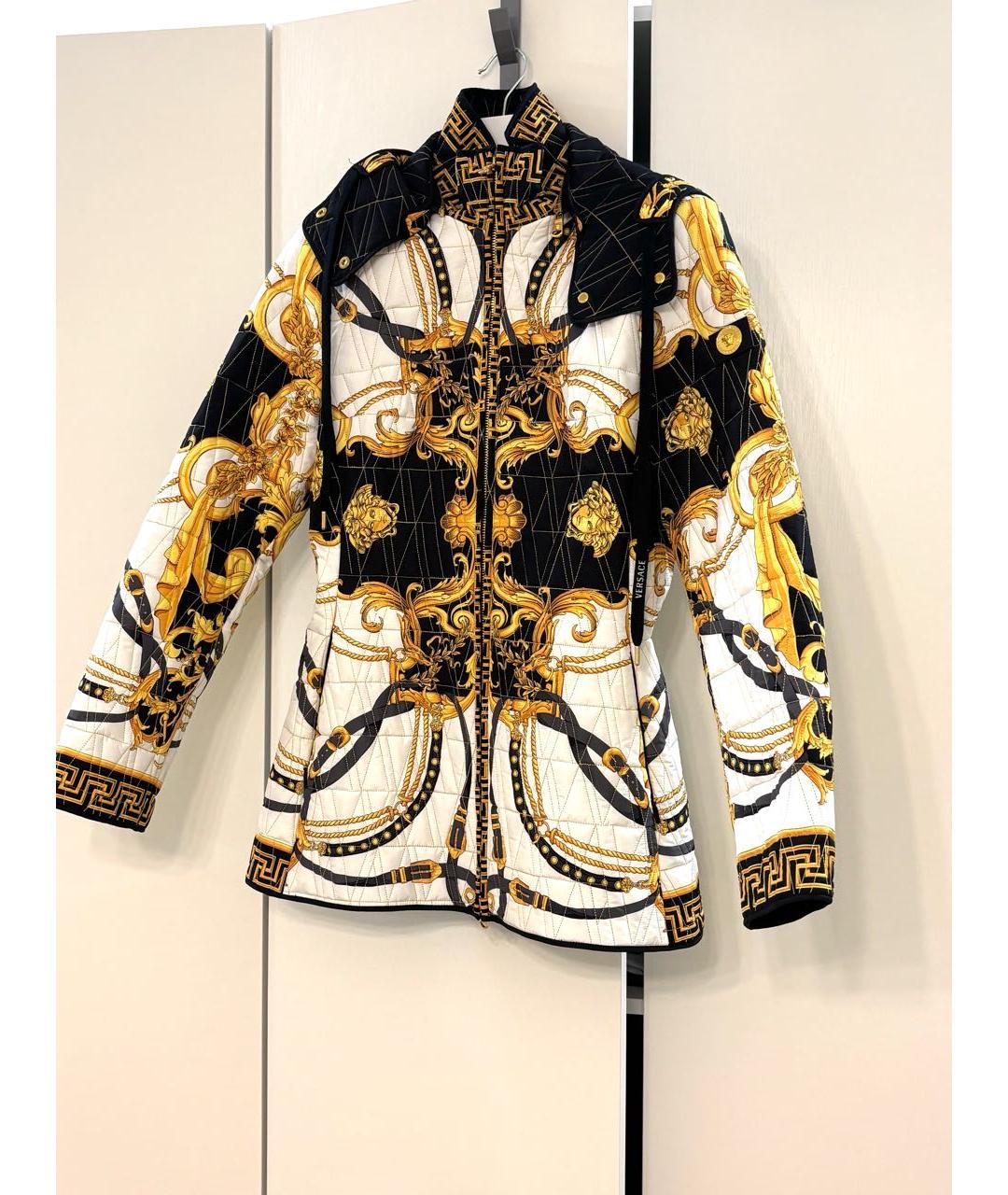 VERSACE Мульти полиэстеровая куртка, фото 8