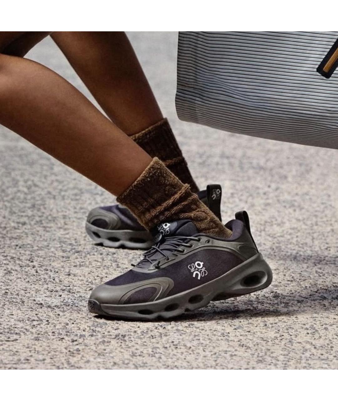 ON Черные низкие кроссовки / кеды, фото 5