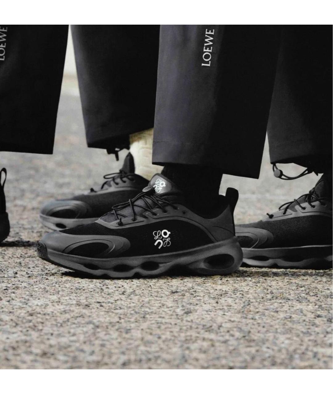 ON Черные низкие кроссовки / кеды, фото 4