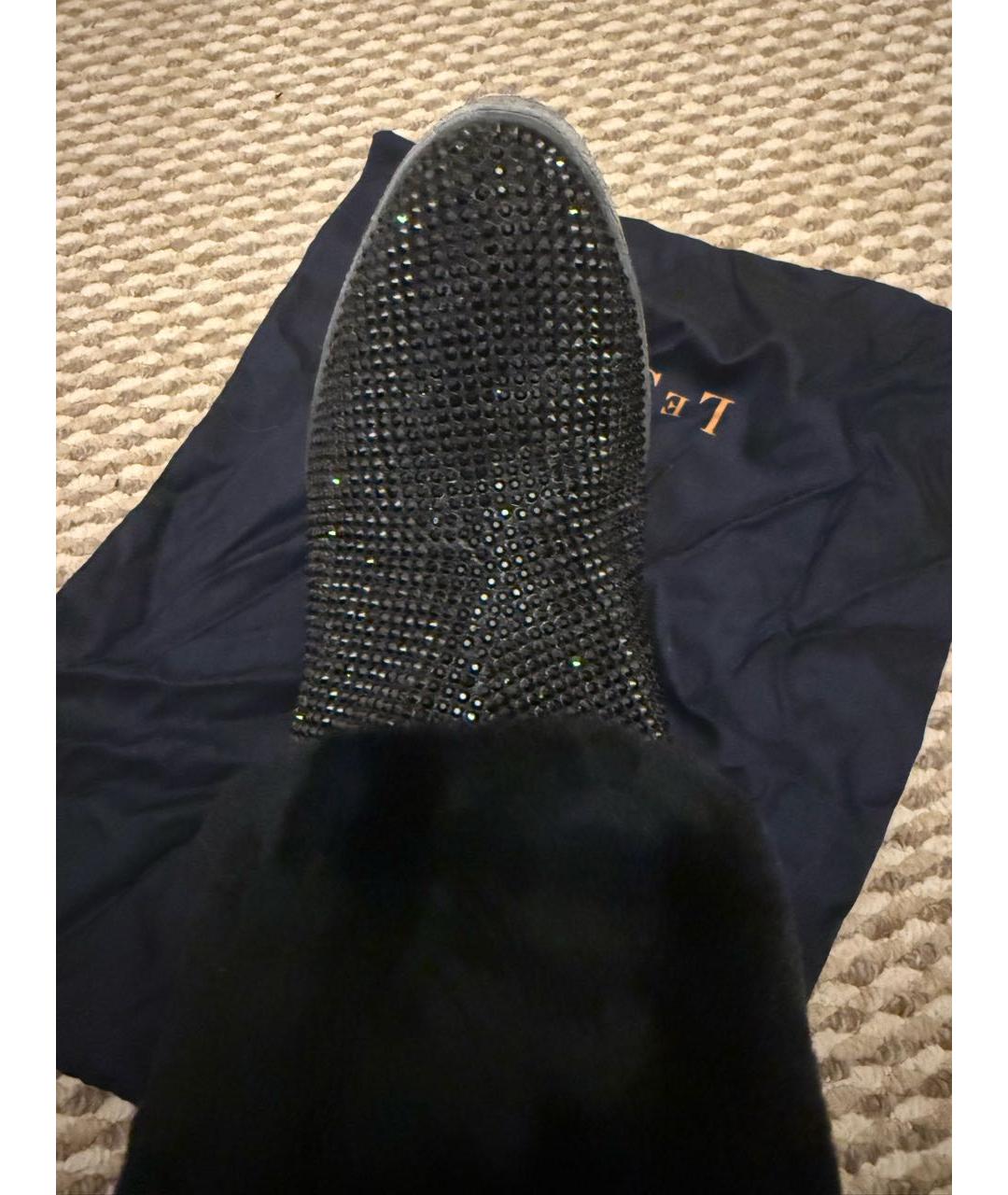 LE SILLA Черные сапоги, фото 5