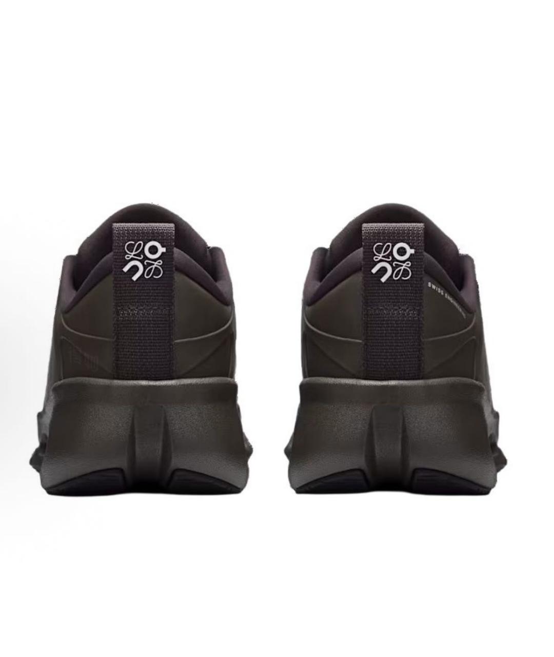 LOEWE Коричневые текстильные кроссовки, фото 4