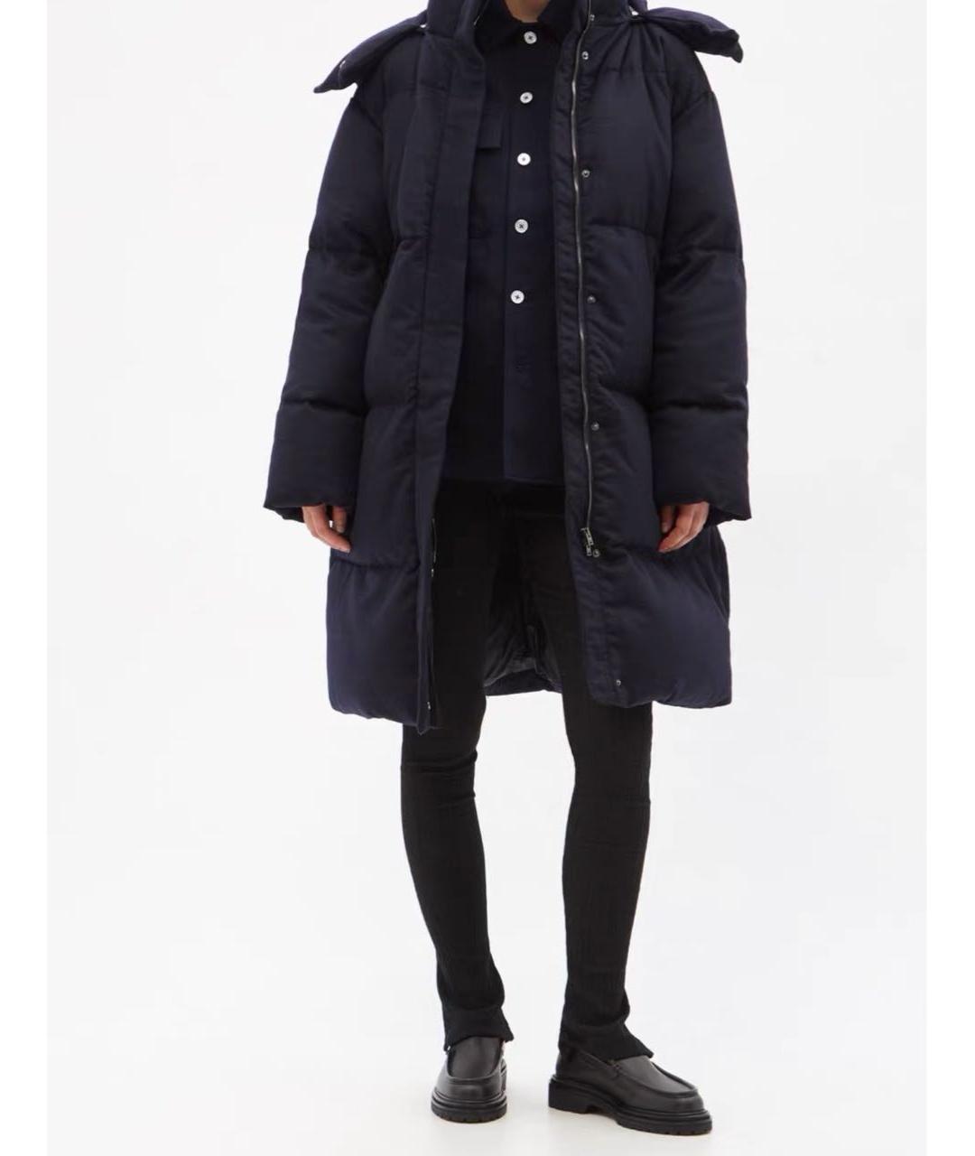 JOSEPH Темно-синий шерстяной пуховик, фото 6