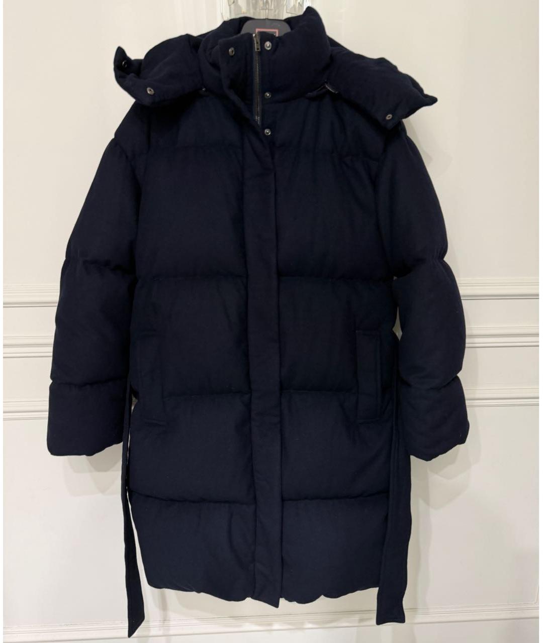 JOSEPH Темно-синий шерстяной пуховик, фото 2