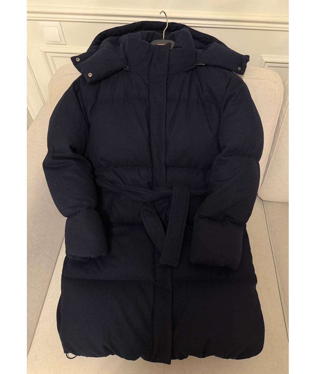 JOSEPH Темно-синий шерстяной пуховик, фото 3