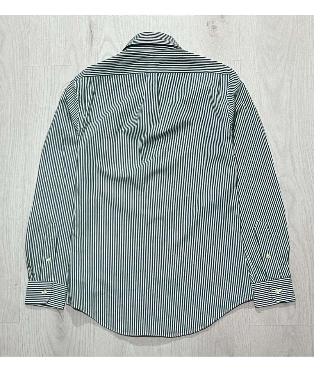 RALPH LAUREN Зеленая хлопковая кэжуал рубашка, фото 2