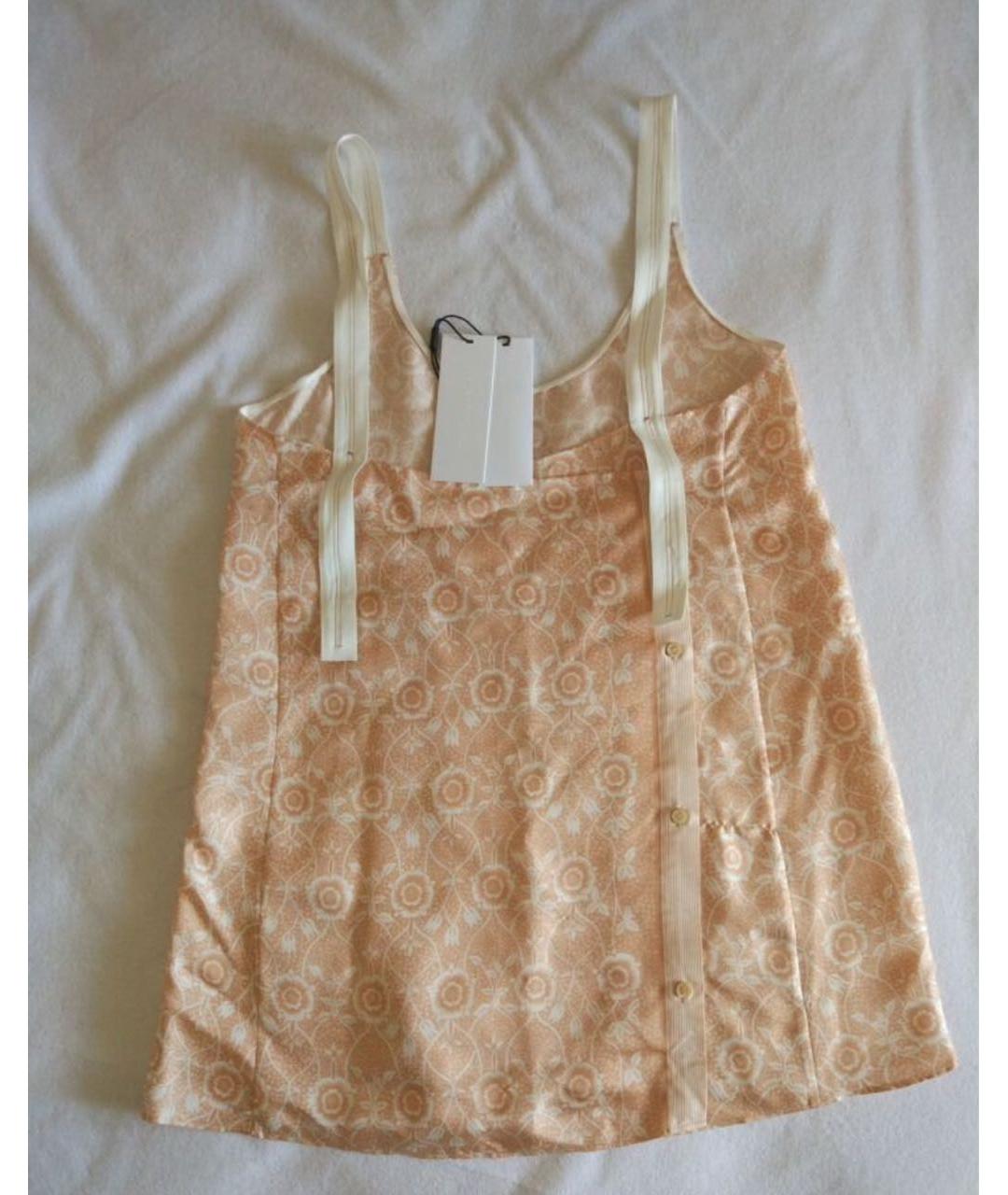 HELMUT LANG Мульти шелковая майка, фото 2