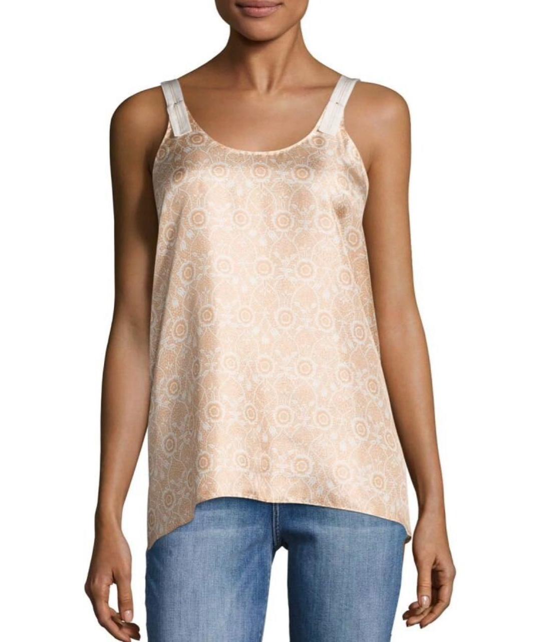 HELMUT LANG Мульти шелковая майка, фото 5