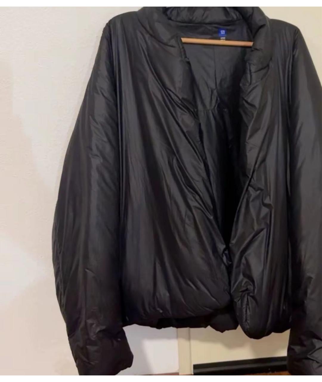 BALENCIAGA Черная полиэстеровая куртка, фото 5