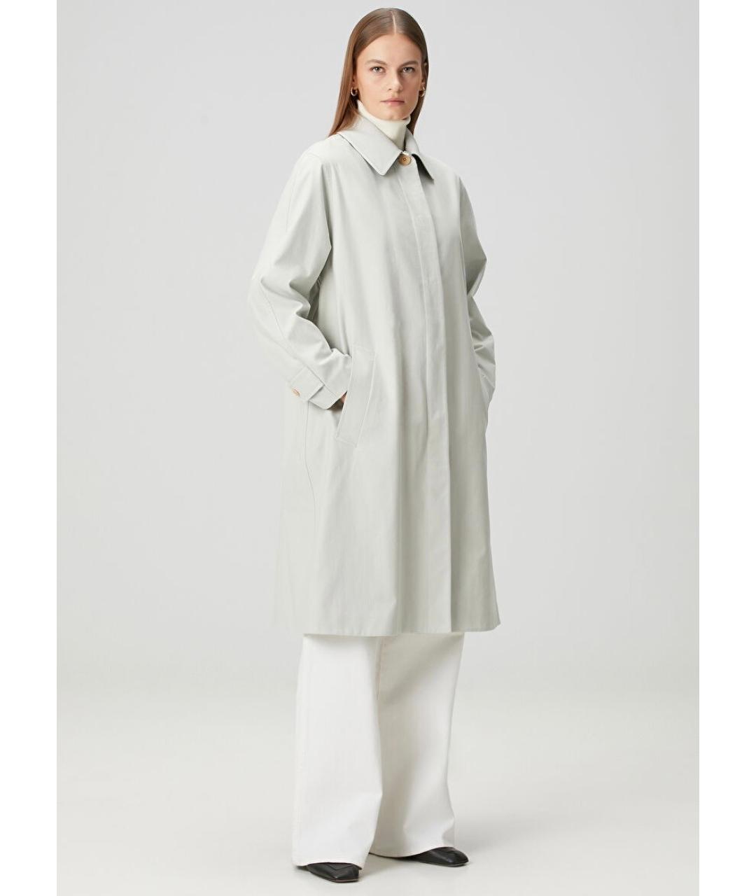 THE ROW Серый тренч/плащ, фото 8