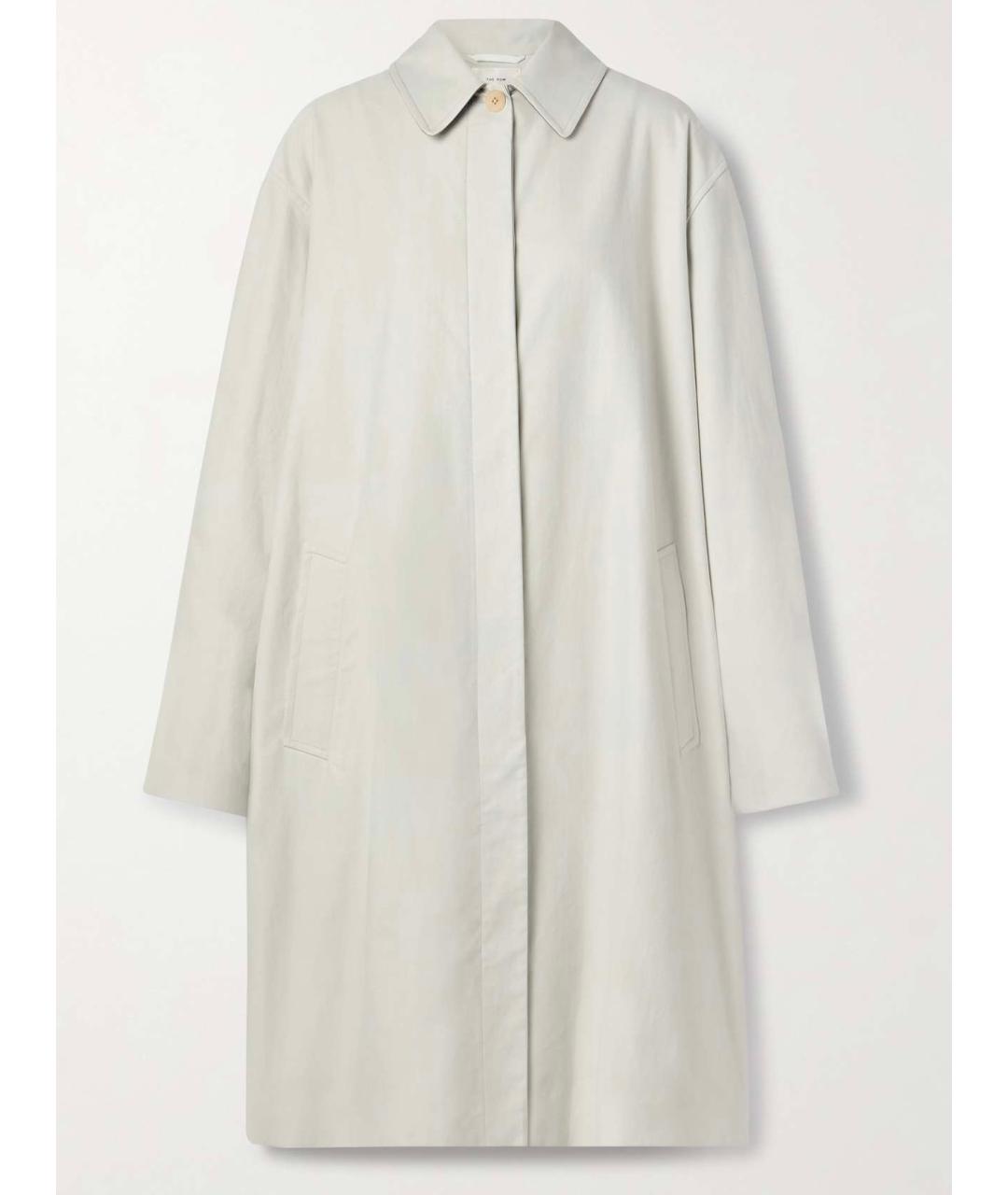THE ROW Серый тренч/плащ, фото 10