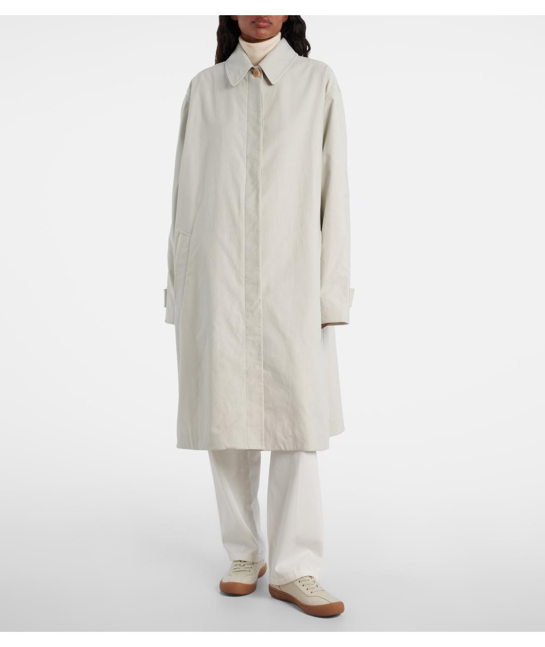 THE ROW Серый тренч/плащ, фото 2